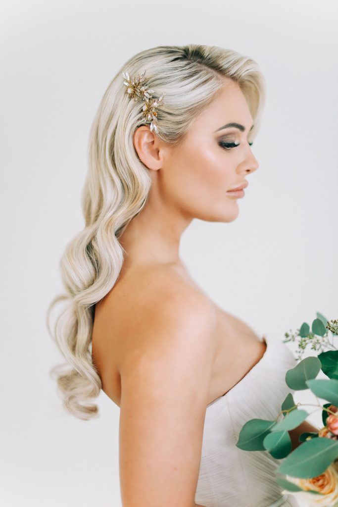 The Hollywood Waves Bridal Hair Trend Make Me Bridal The Hollywood Waves Bridal Hair Trend Make Me Bridal