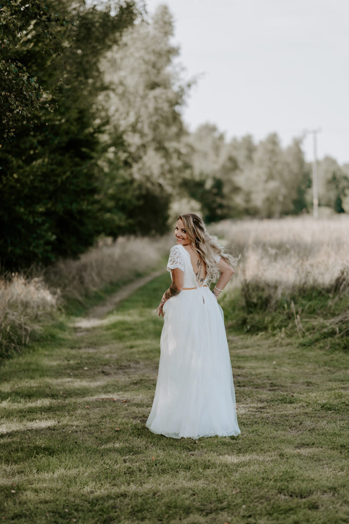 boho wedding dress