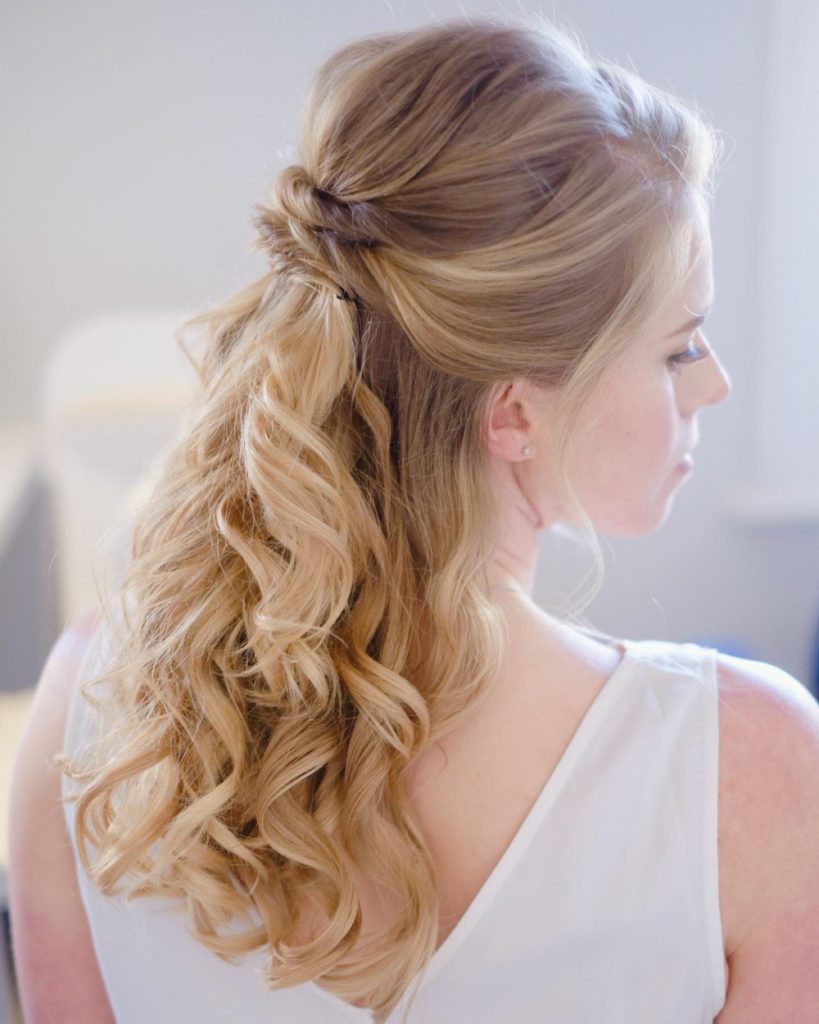 Homecoming Hairstyles For Strapless Dress